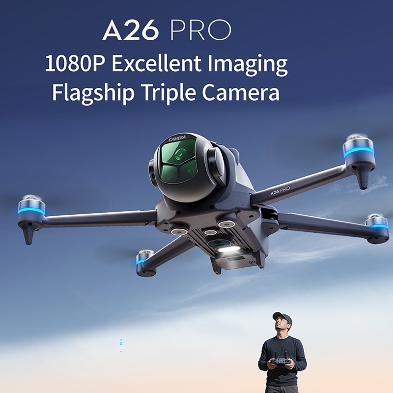 Dron A26 Pro z GPS, wyposażony – Drone Gps Mount recenzja i cena