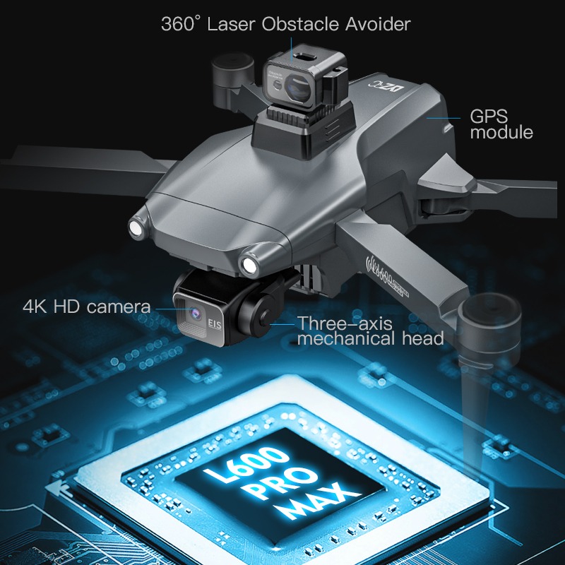 L600 PRO MAX Profesjonalny Gim – Drone Gimbal recenzja i cena